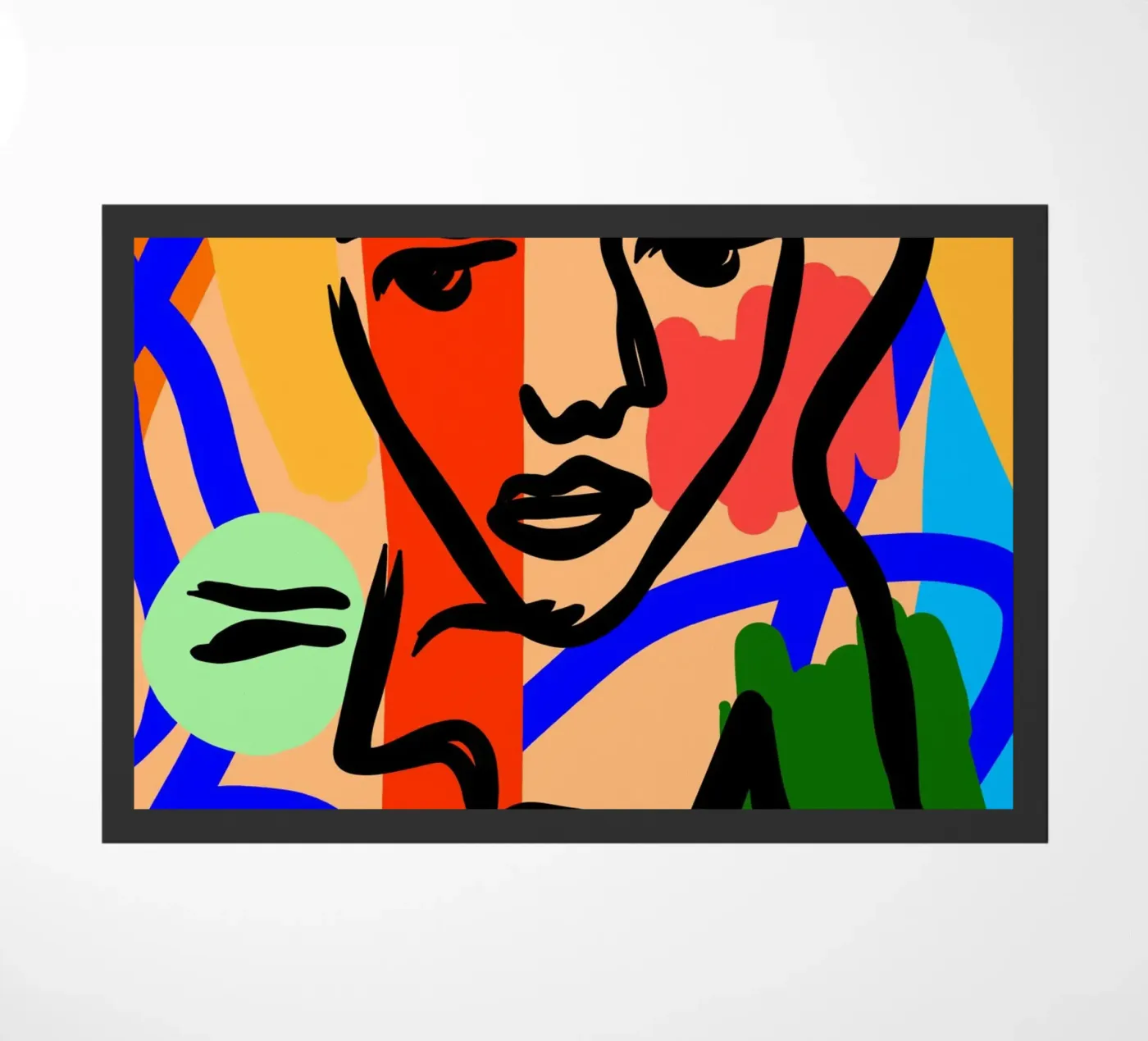 Harmony Flow Fußmatte von Mike Leymi