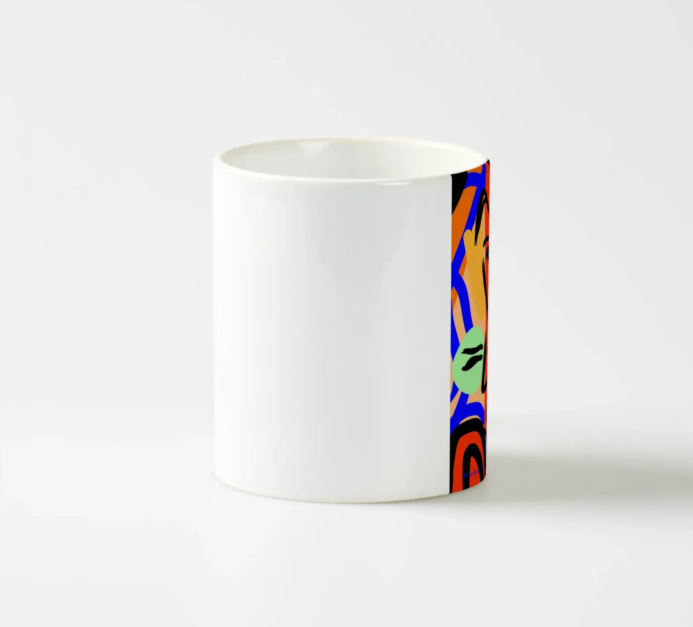 Harmony Flow ceramic mug by Mike Leymi