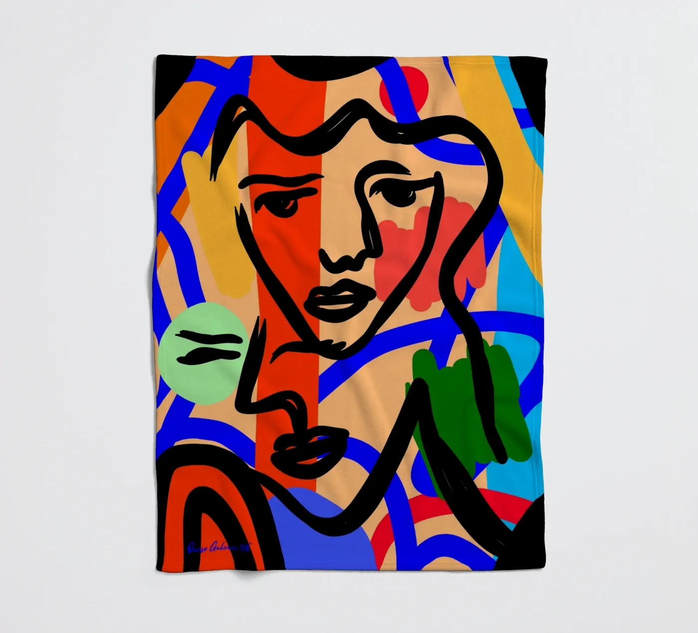 Harmony Flow coperta in pile da Mike Leymi