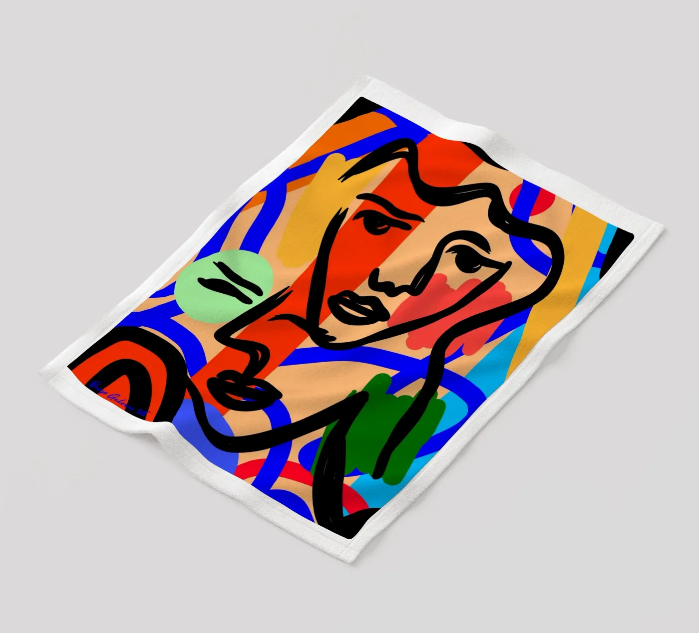 Harmony Flow coperta in pile da Mike Leymi