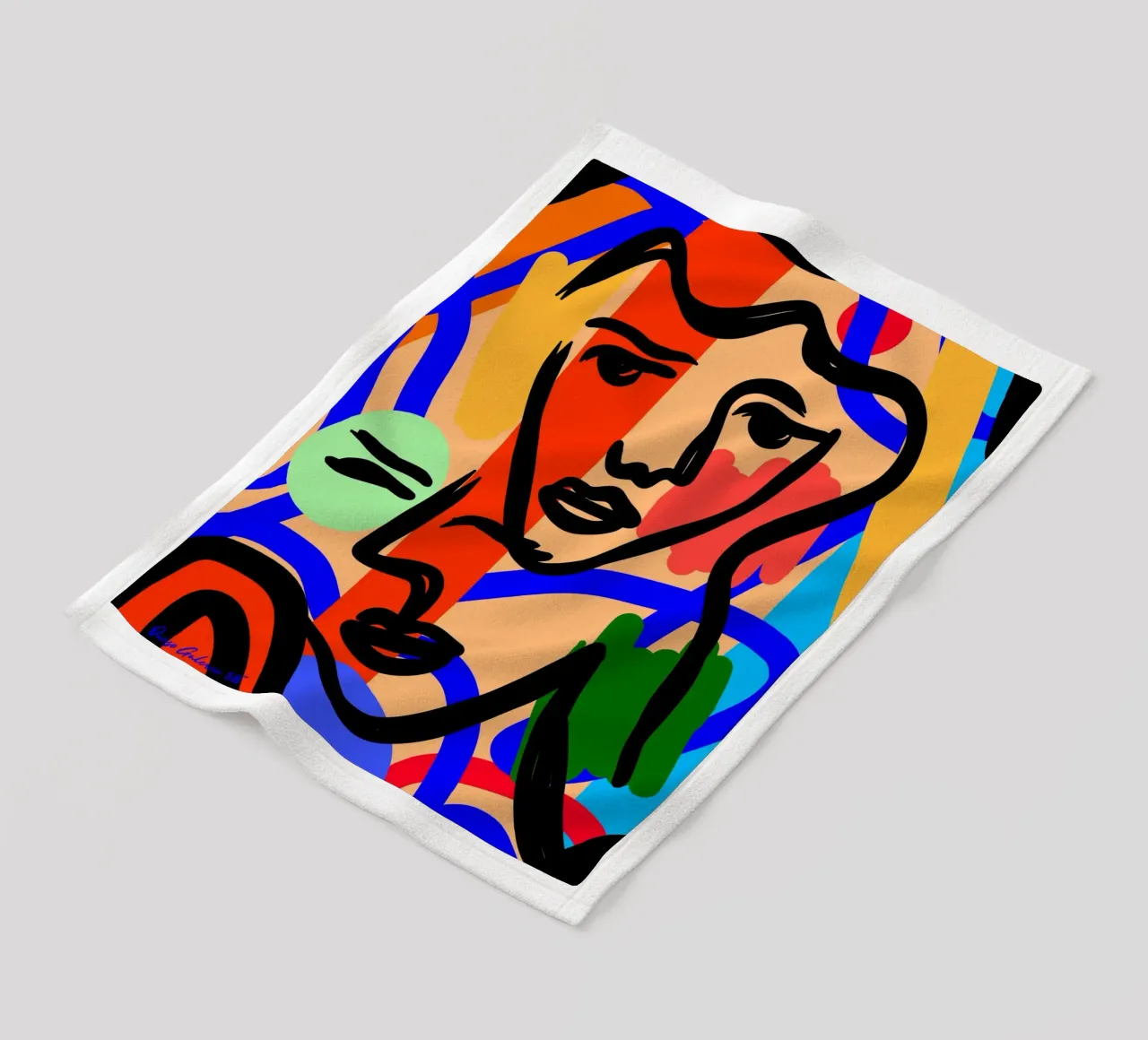 Harmony Flow fleecedeken van Mike Leymi