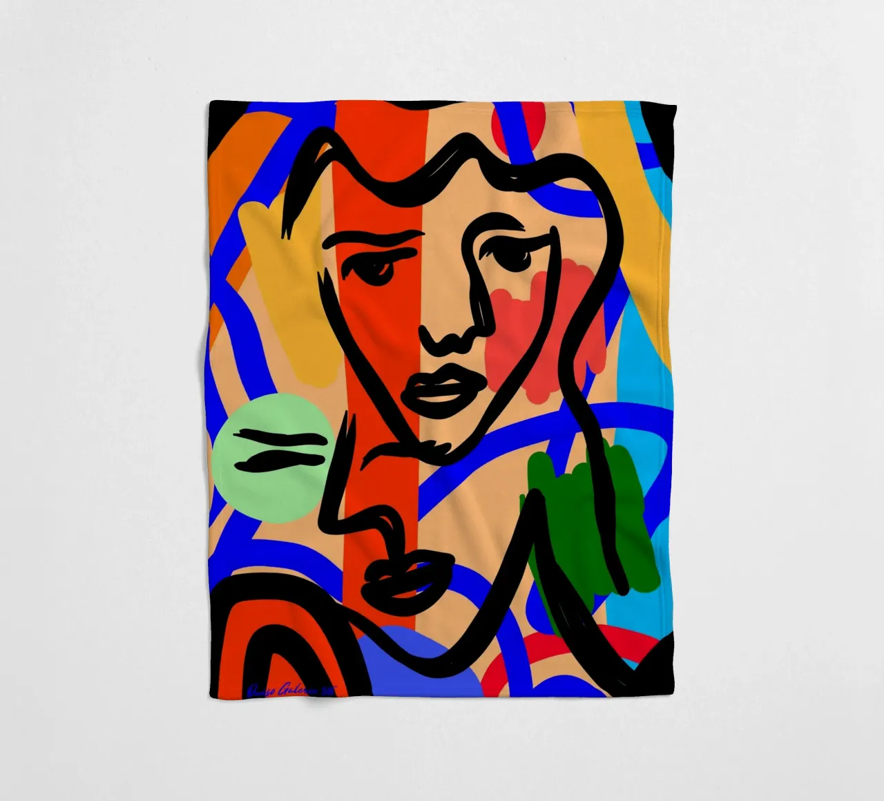 Harmony Flow fleecedeken van Mike Leymi