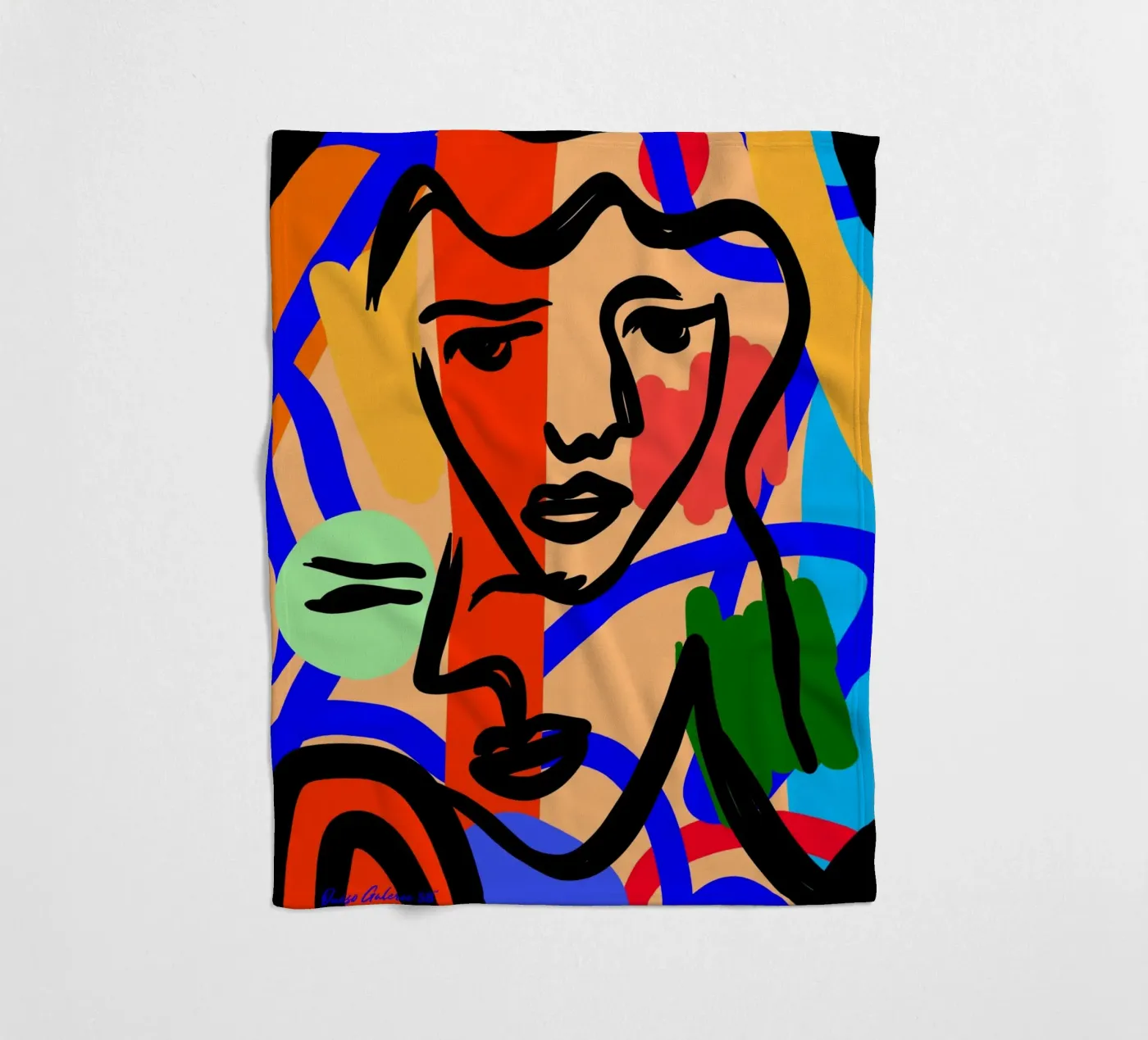 Harmony Flow coperta in pile da Mike Leymi