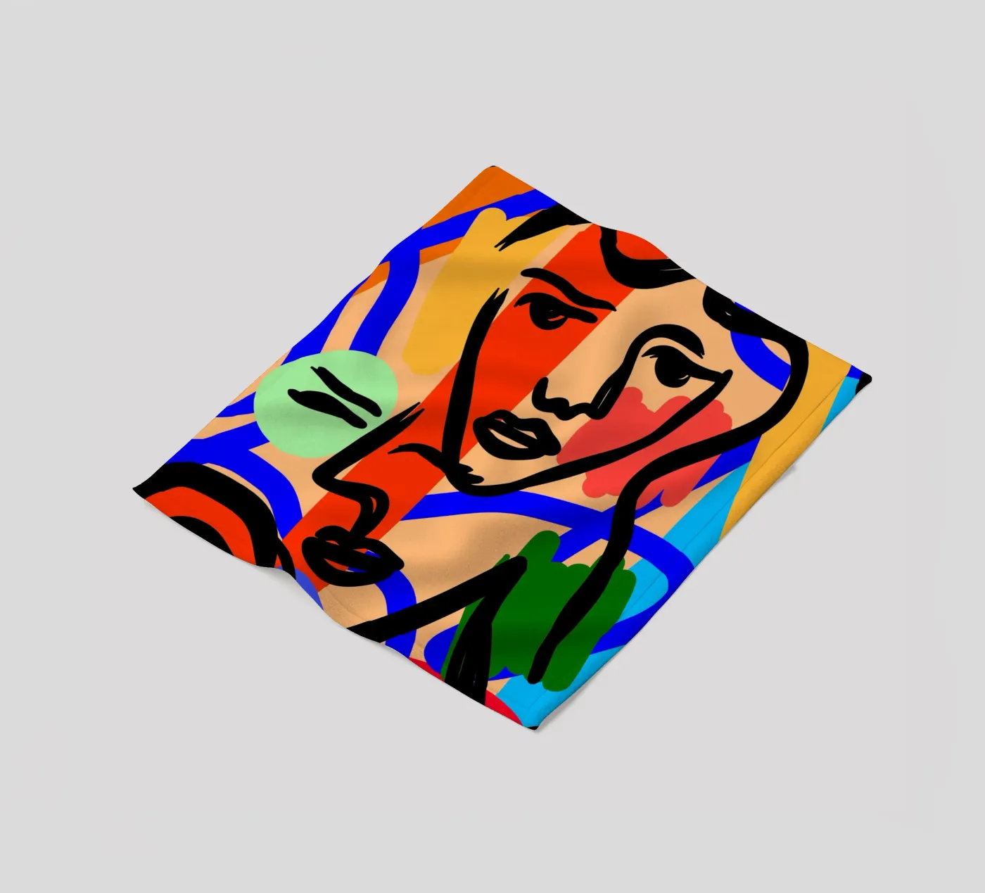 Harmony Flow coperta in pile da Mike Leymi