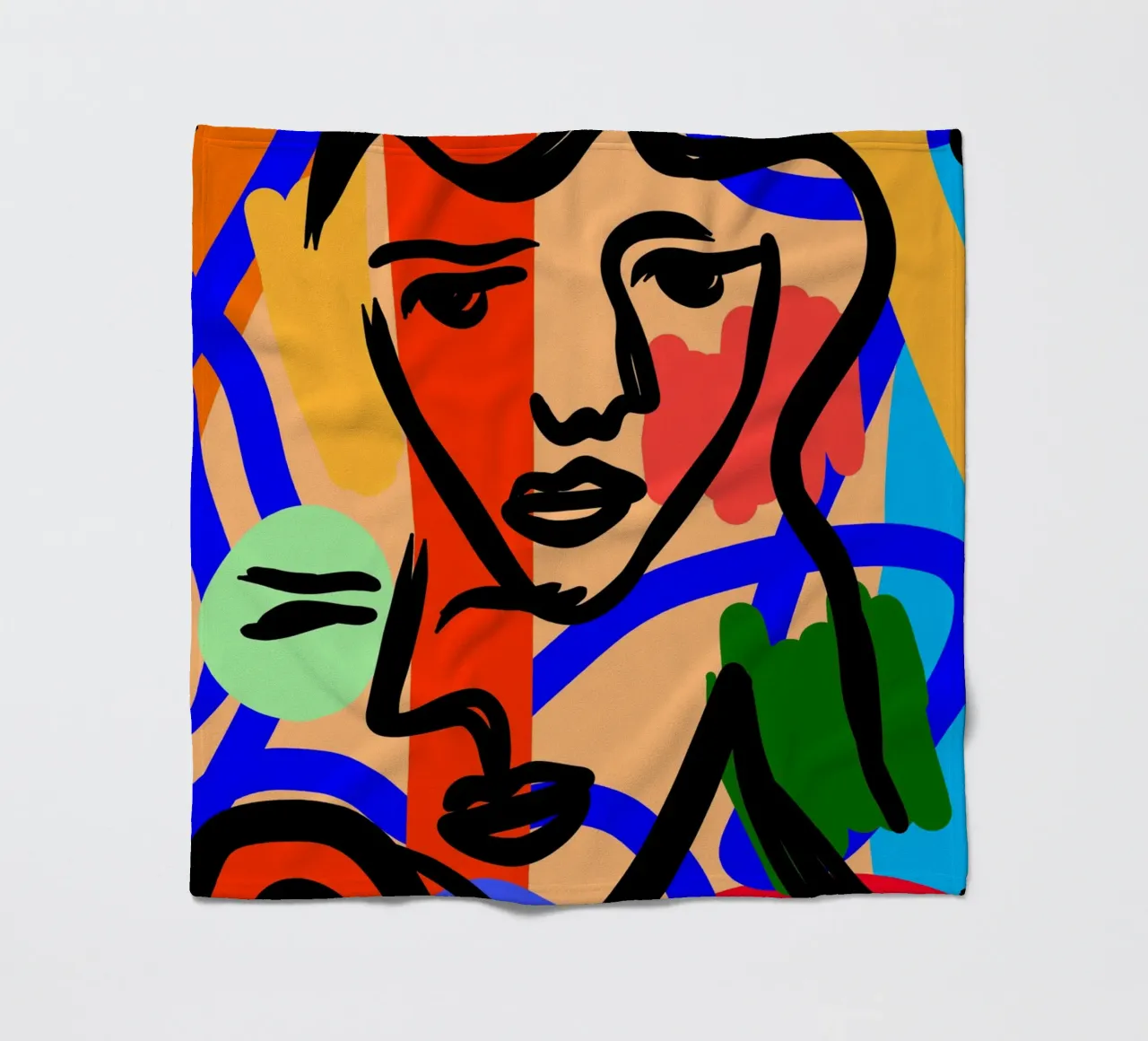 Harmony Flow fleecedeken van Mike Leymi