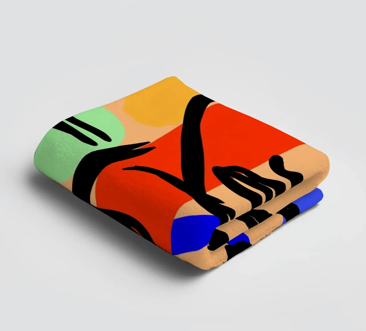 Harmony Flow badhanddoek van Mike Leymi