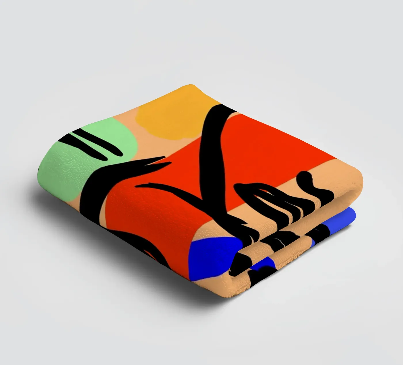 Harmony Flow towel by Mike Leymi