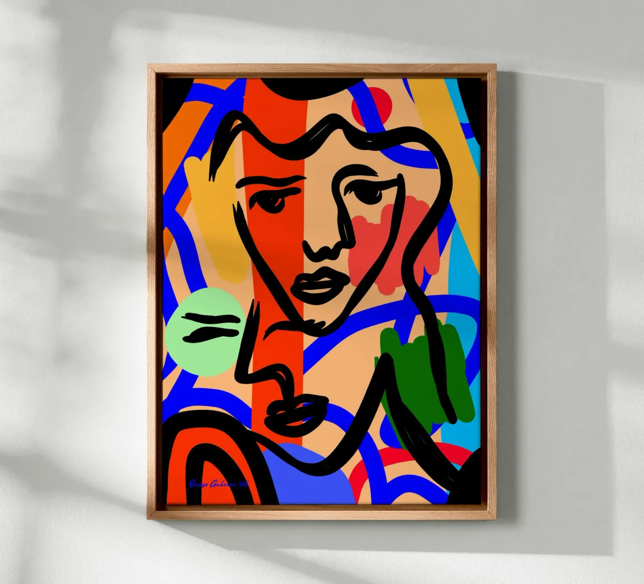 Harmony Flow canvas by Mike Leymi