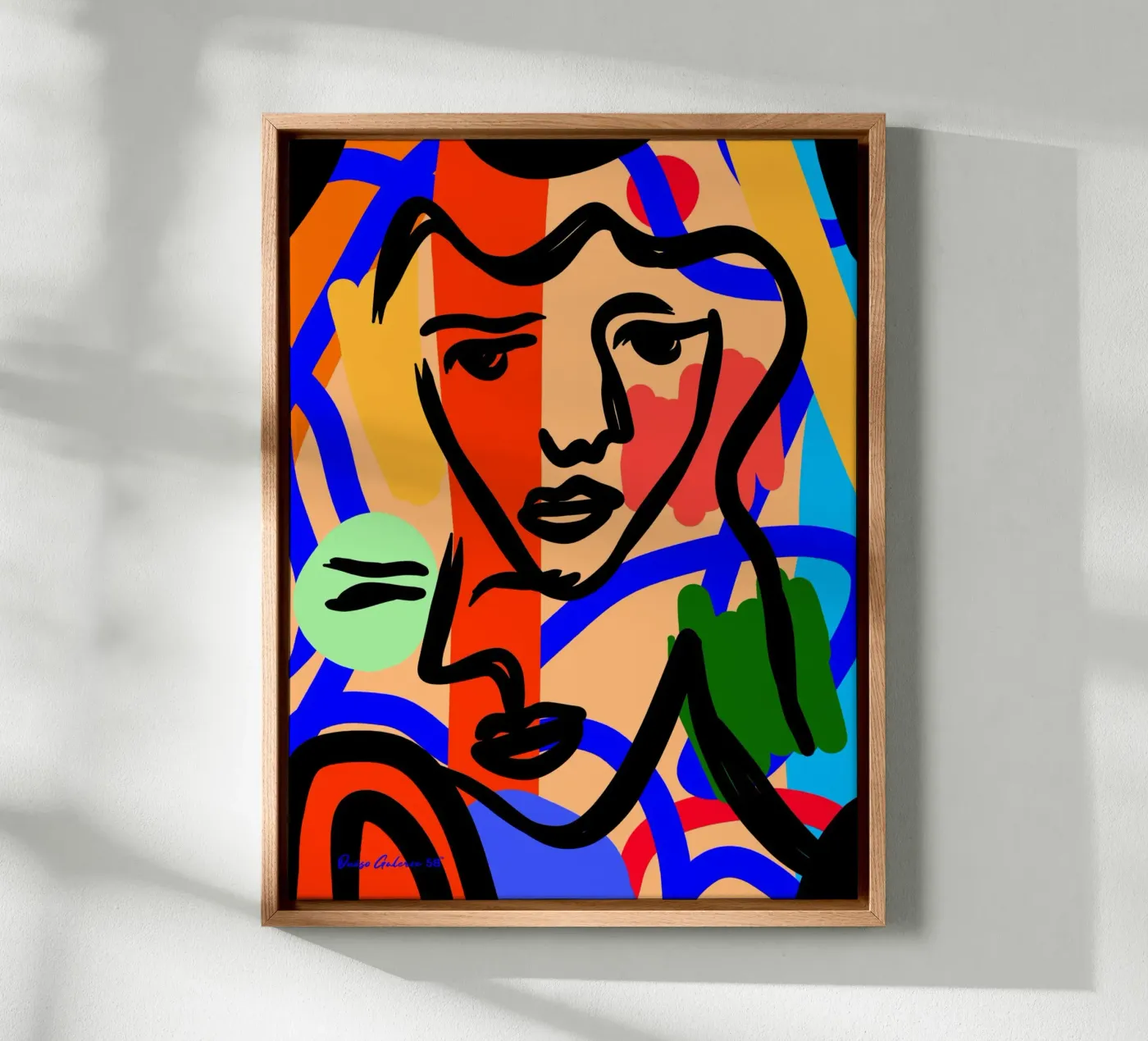 Harmony Flow canvas van Mike Leymi