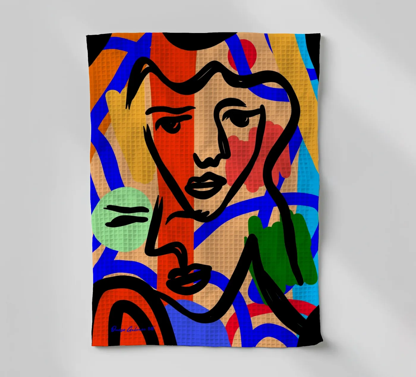 Harmony Flow Geschirrtuch von Mike Leymi