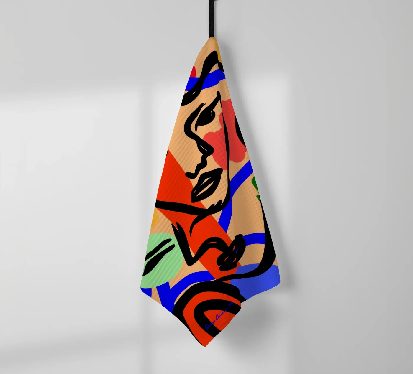 Harmony Flow Geschirrtuch von Mike Leymi