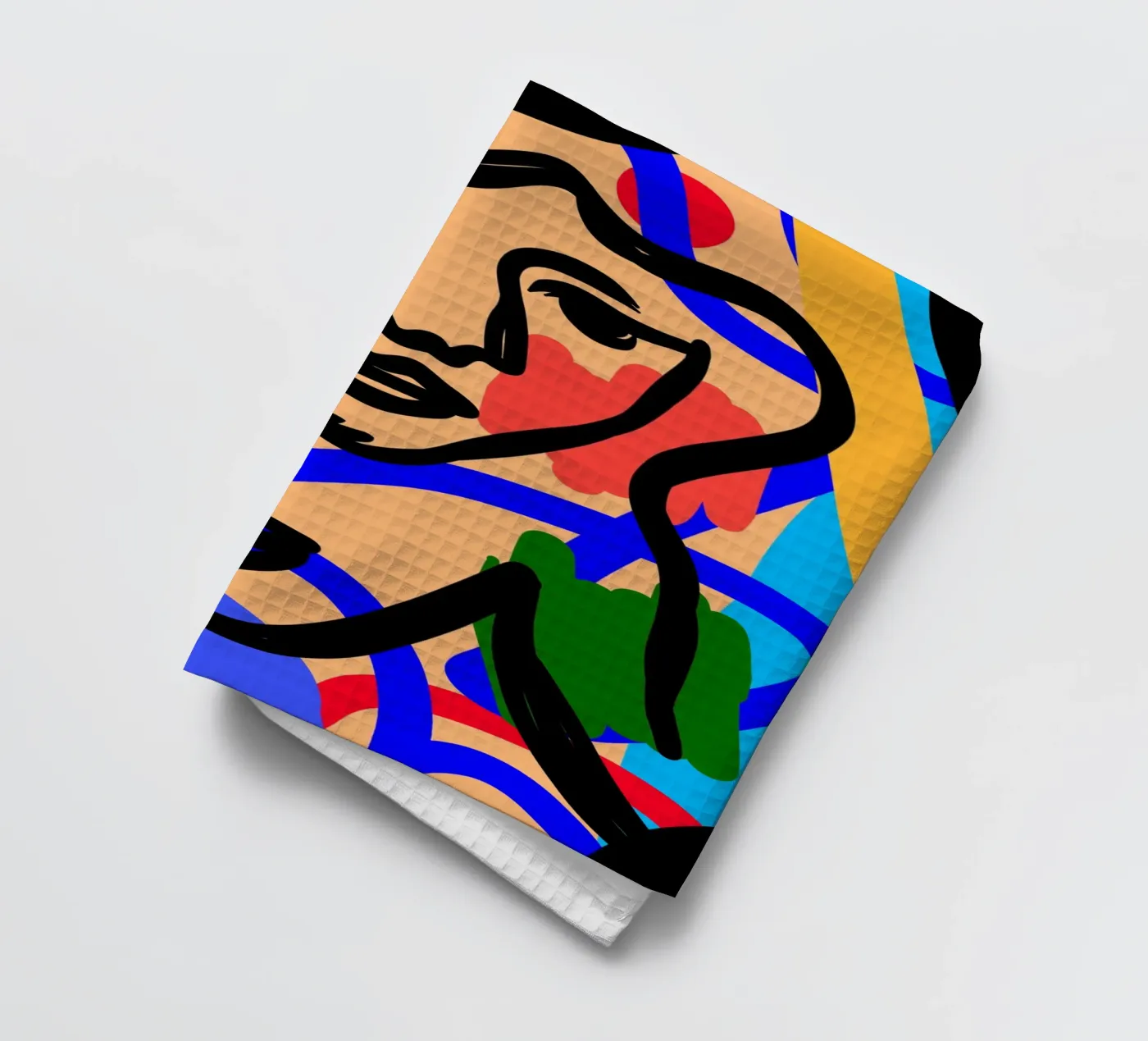 Harmony Flow Geschirrtuch von Mike Leymi