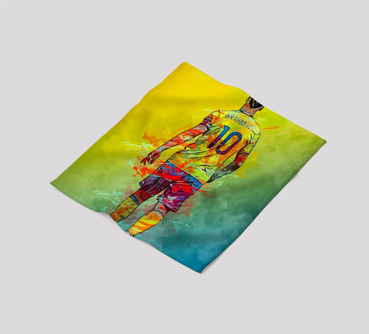 Zlatan fleece blanket by tenten