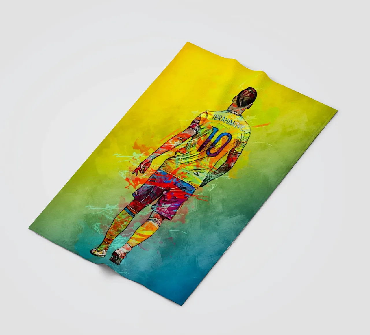 Zlatan fleece blanket by tenten