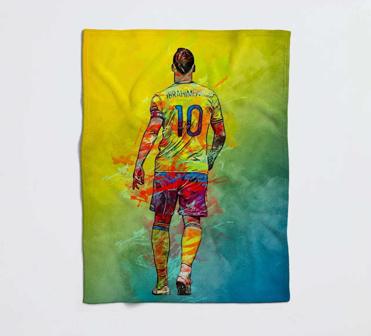 Zlatan fleece blanket by tenten