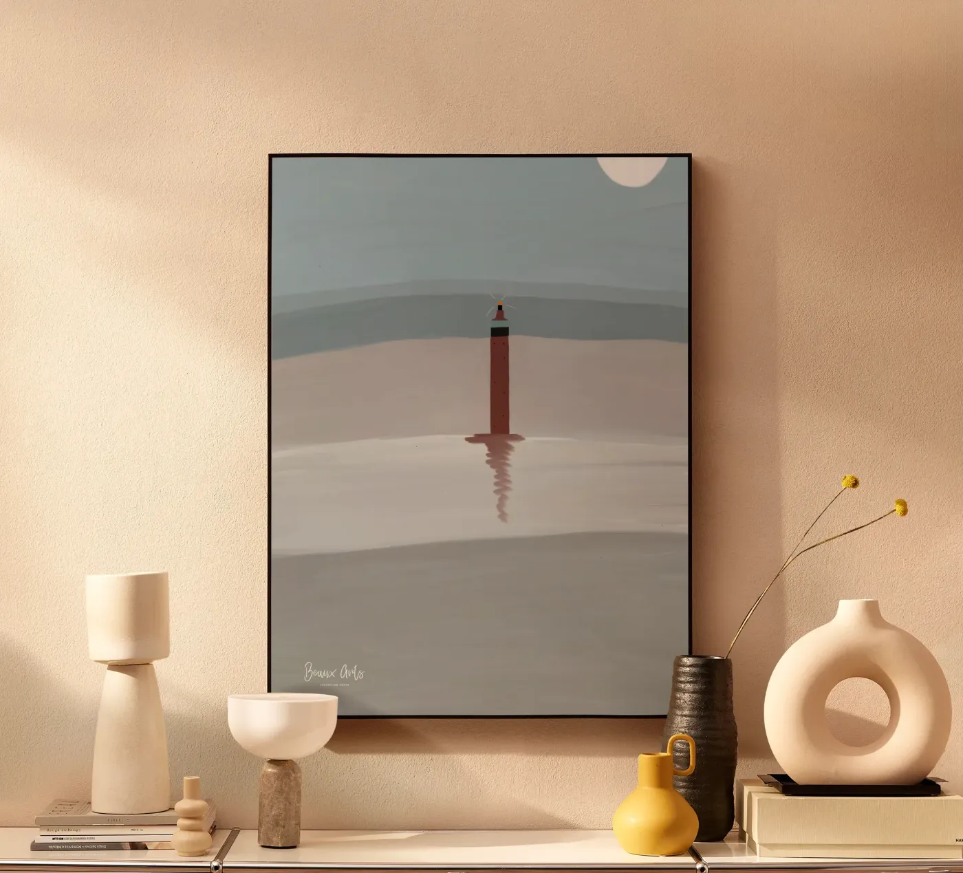 Modern Pulse acrylic glass by Mike Leymi