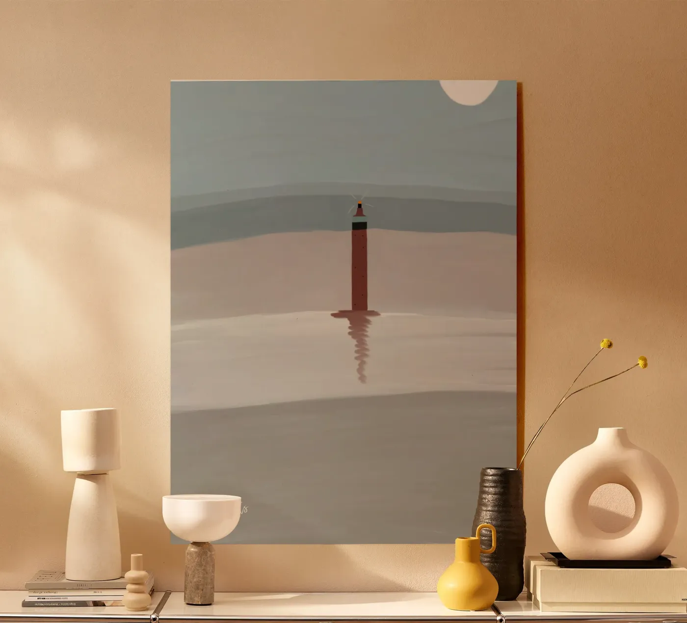 Modern Pulse acrylic glass by Mike Leymi