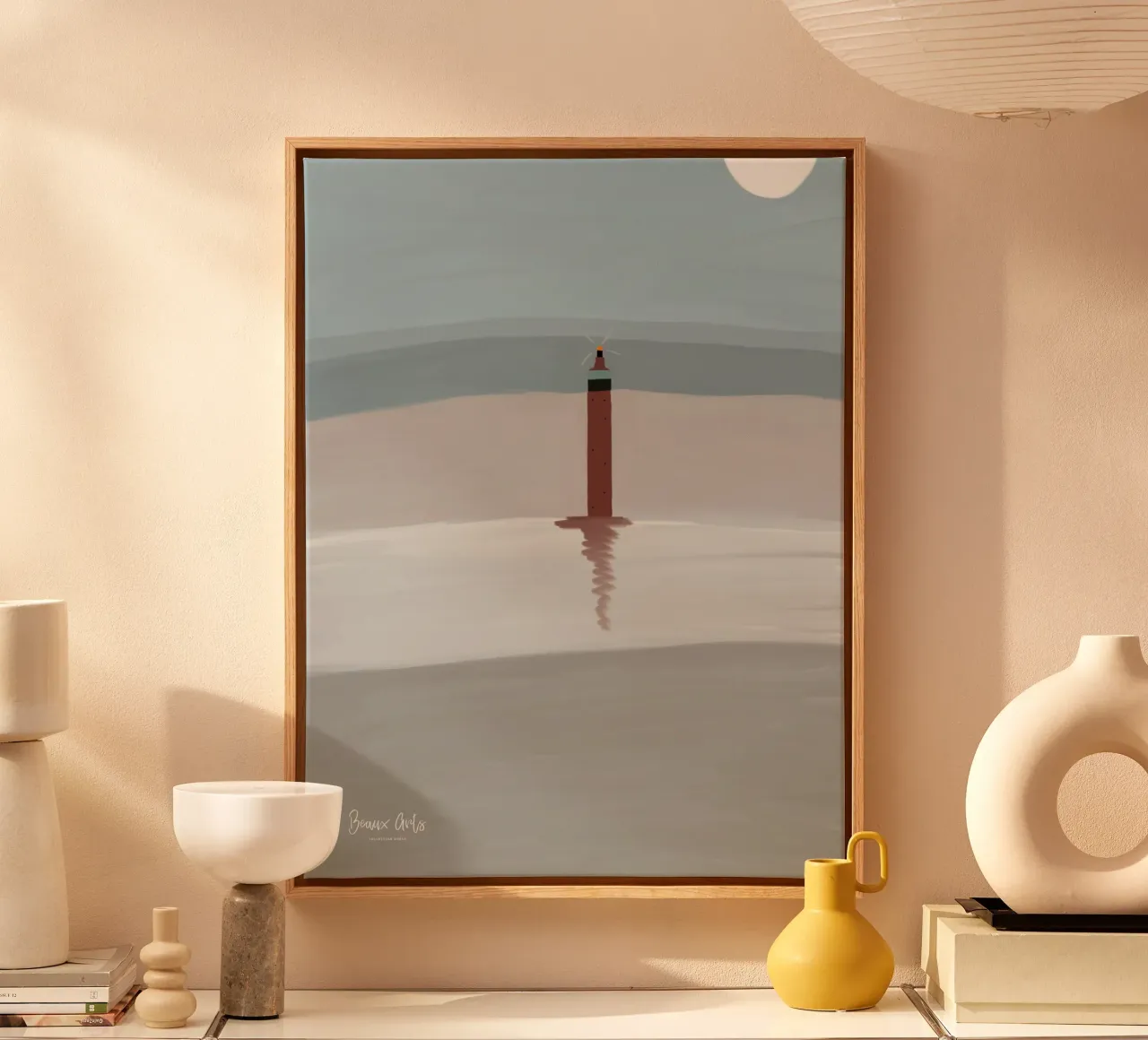Modern Pulse tela con Cornice a cassetta da Mike Leymi