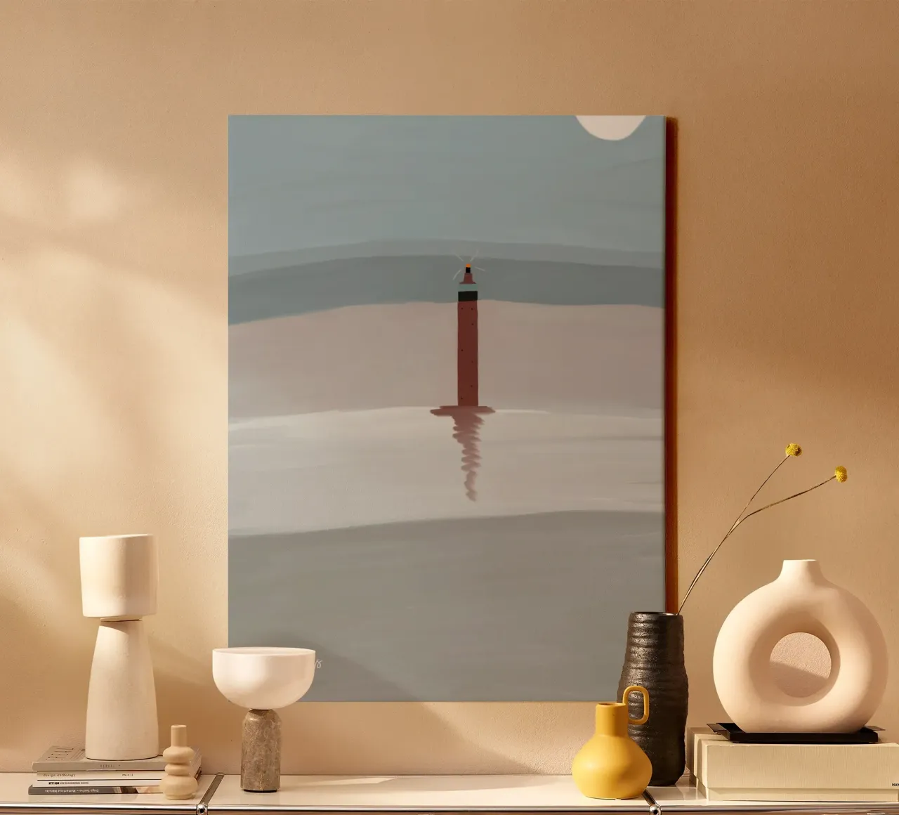 Modern Pulse tela con Cornice a cassetta da Mike Leymi
