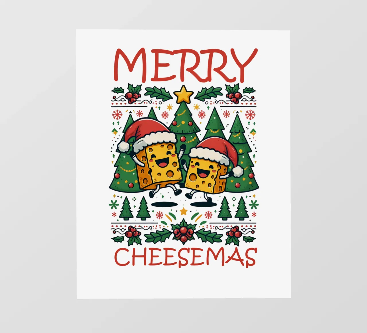 Merry Cheesemas pellicola backlit da edsonramosart