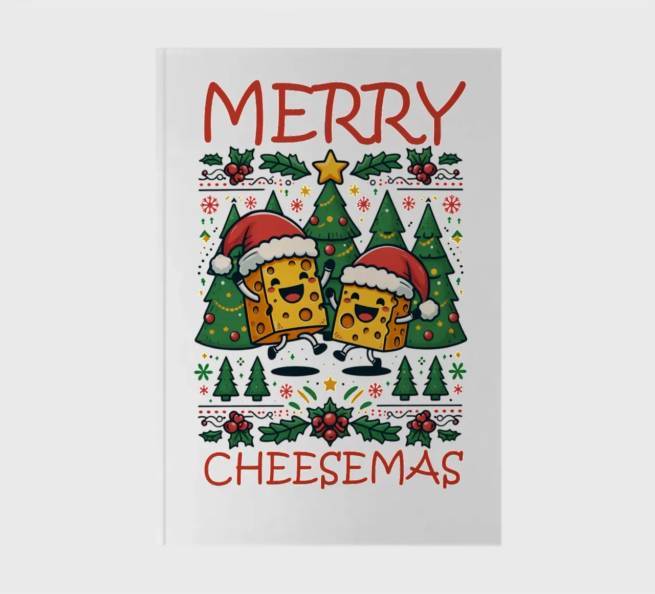 Merry Cheesemas notebook by edsonramosart