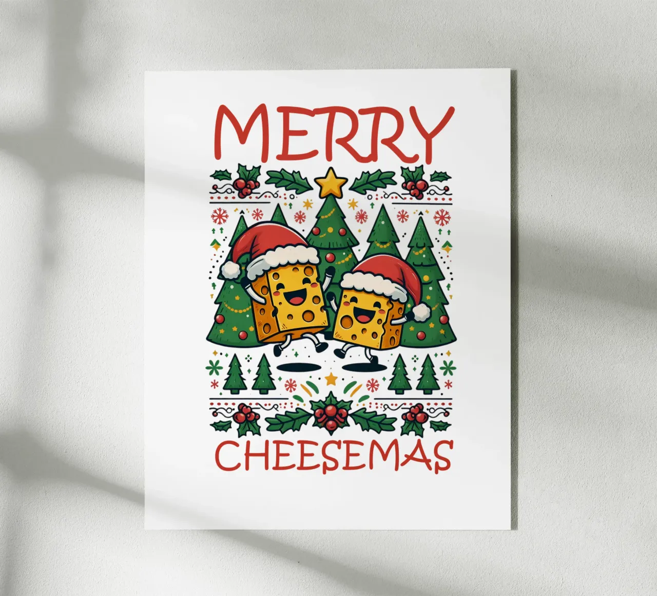 Merry Cheesemas plexiglass da edsonramosart