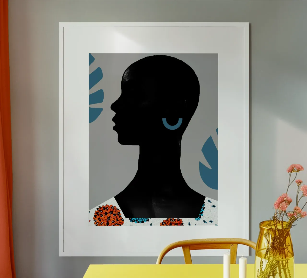 Afro Illumination poster da Mathudace Créas