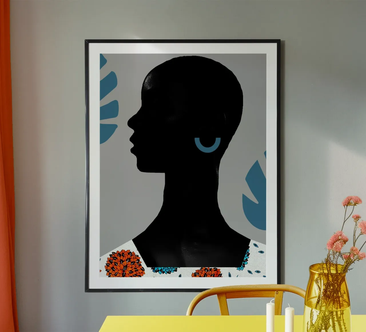 Afro Illumination poster da Mathudace Créas