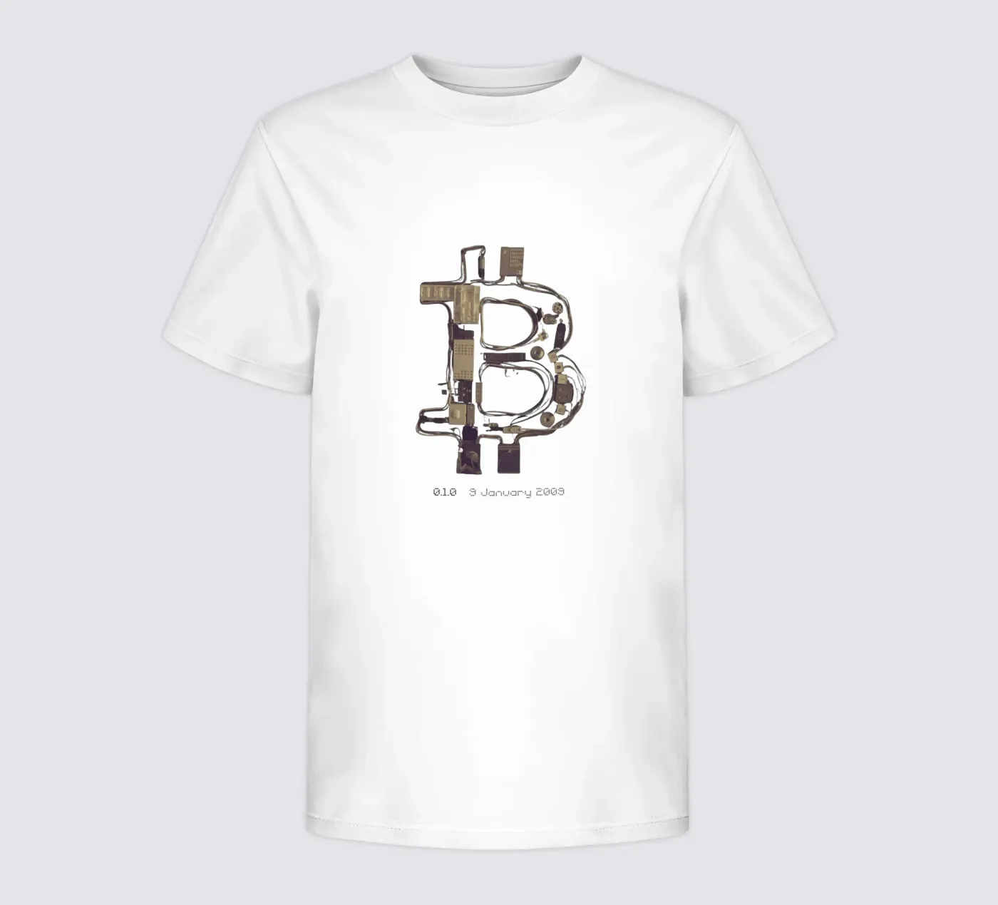 Cable_Guy_BTC_Black t-shirt bambini da Crypto_Jungle