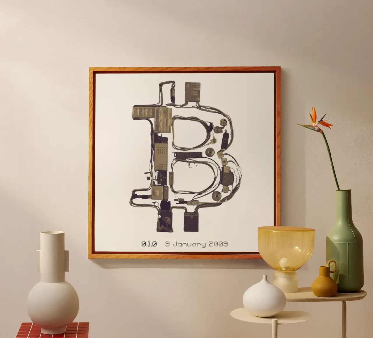 Cable_Guy_BTC_Black plexiglass da Crypto_Jungle