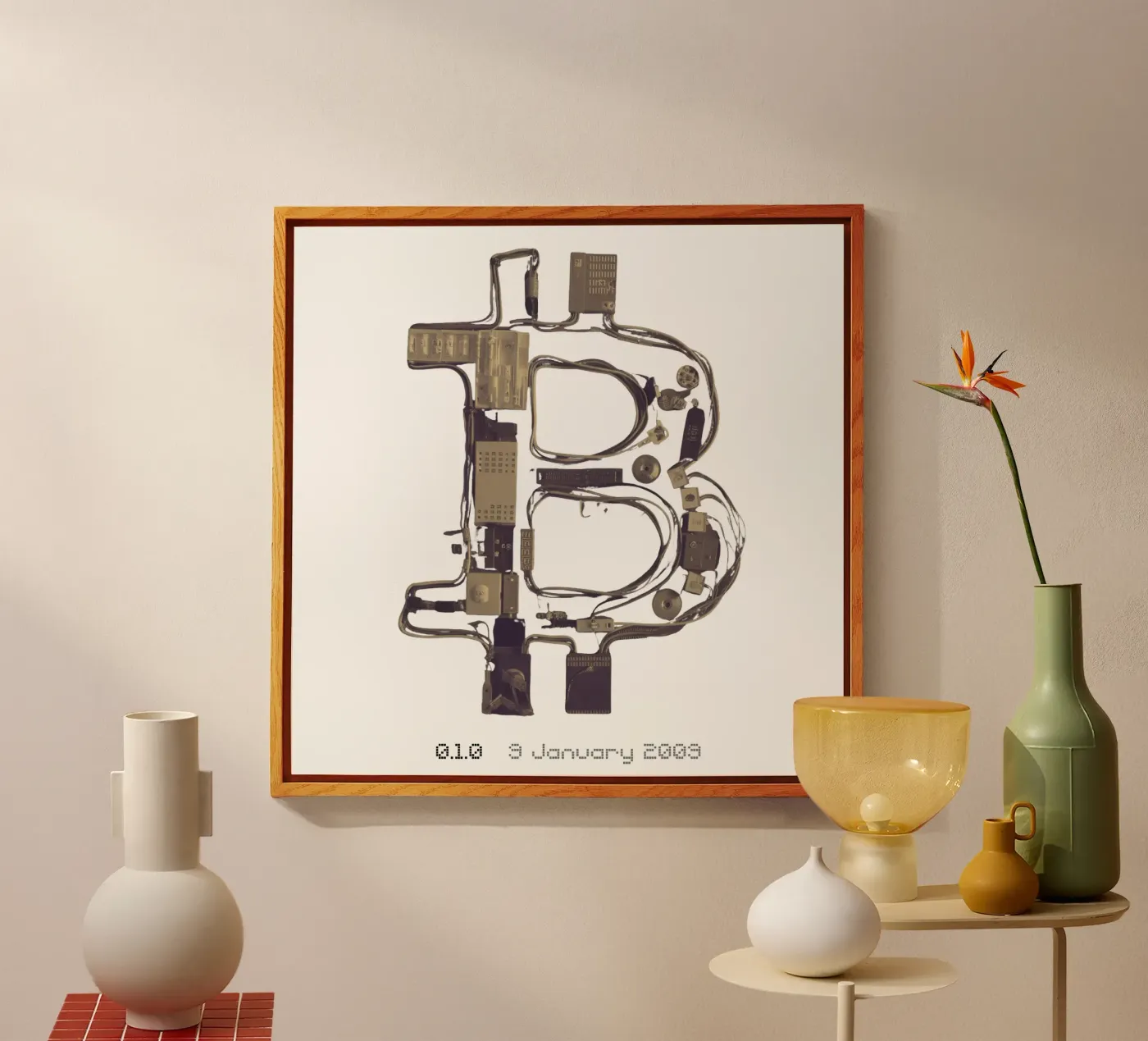 Cable_Guy_BTC_Black plexiglass da Crypto_Jungle