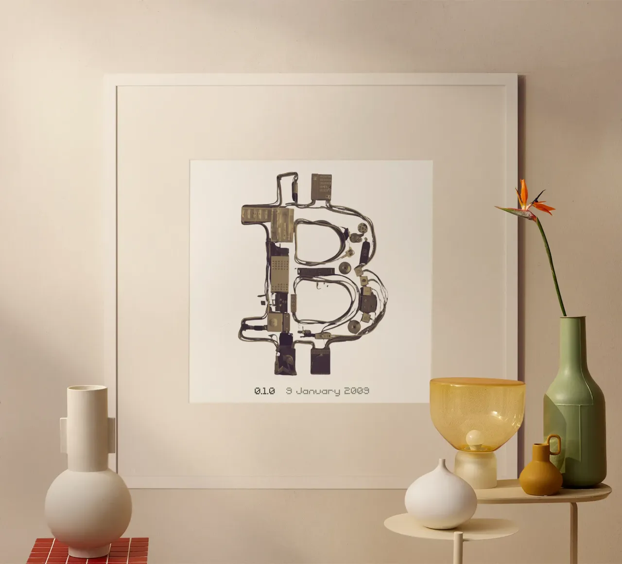 Cable_Guy_BTC_Black poster da Crypto_Jungle