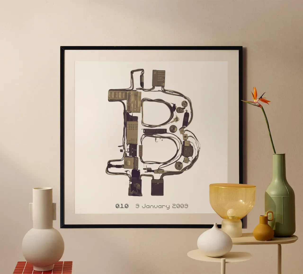 Cable_Guy_BTC_Black poster da Crypto_Jungle