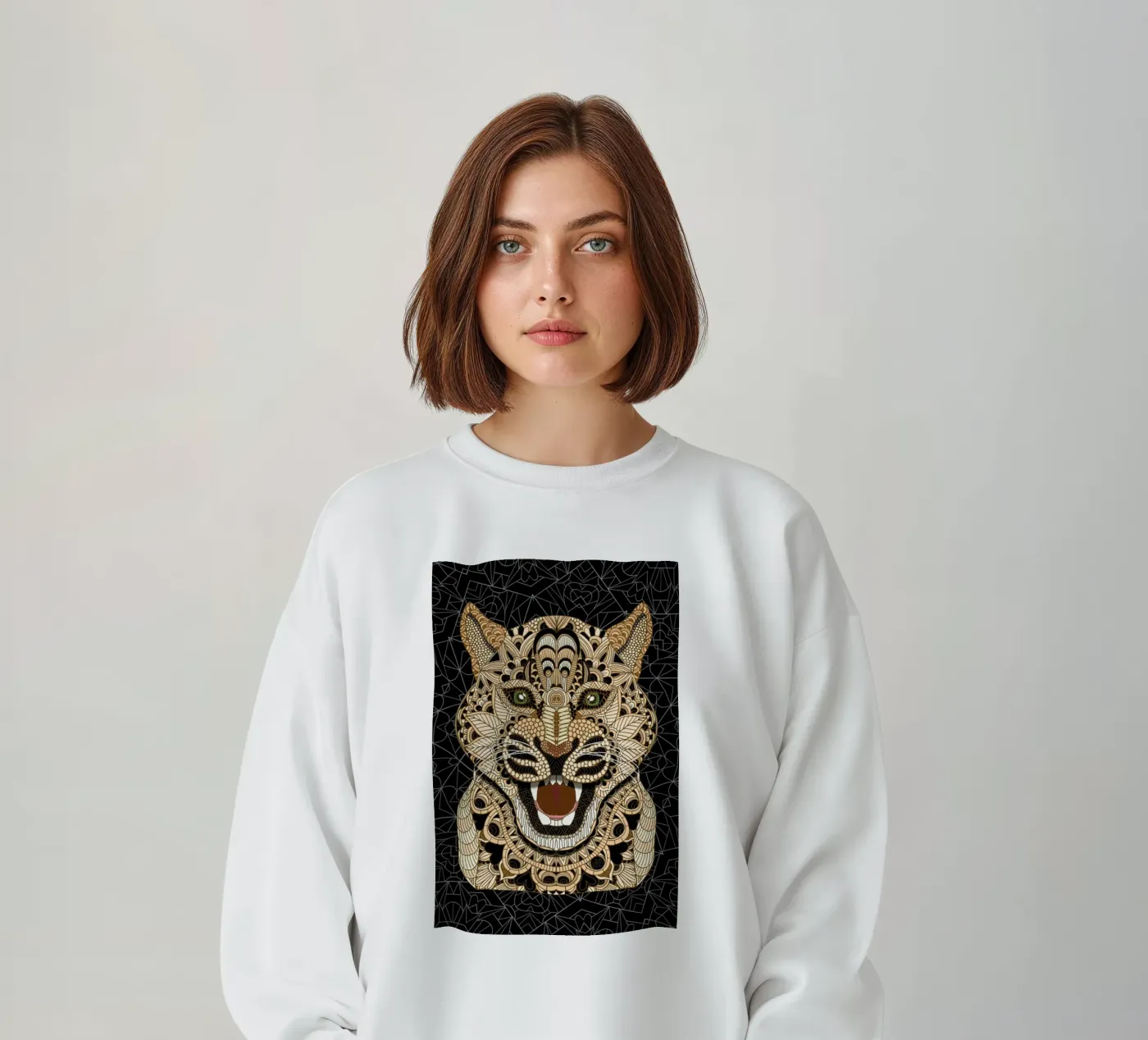 Leopard felpa da Angelika Parker