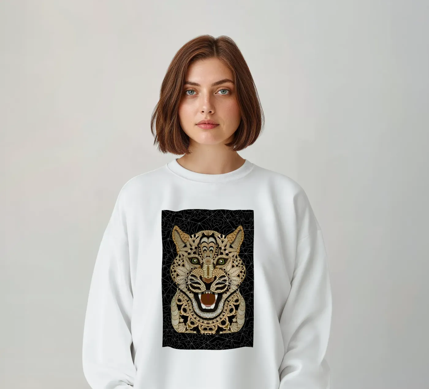 Leopard felpa da Angelika Parker