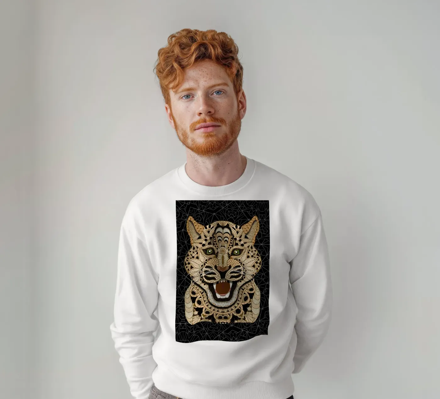 Leopard felpa da Angelika Parker