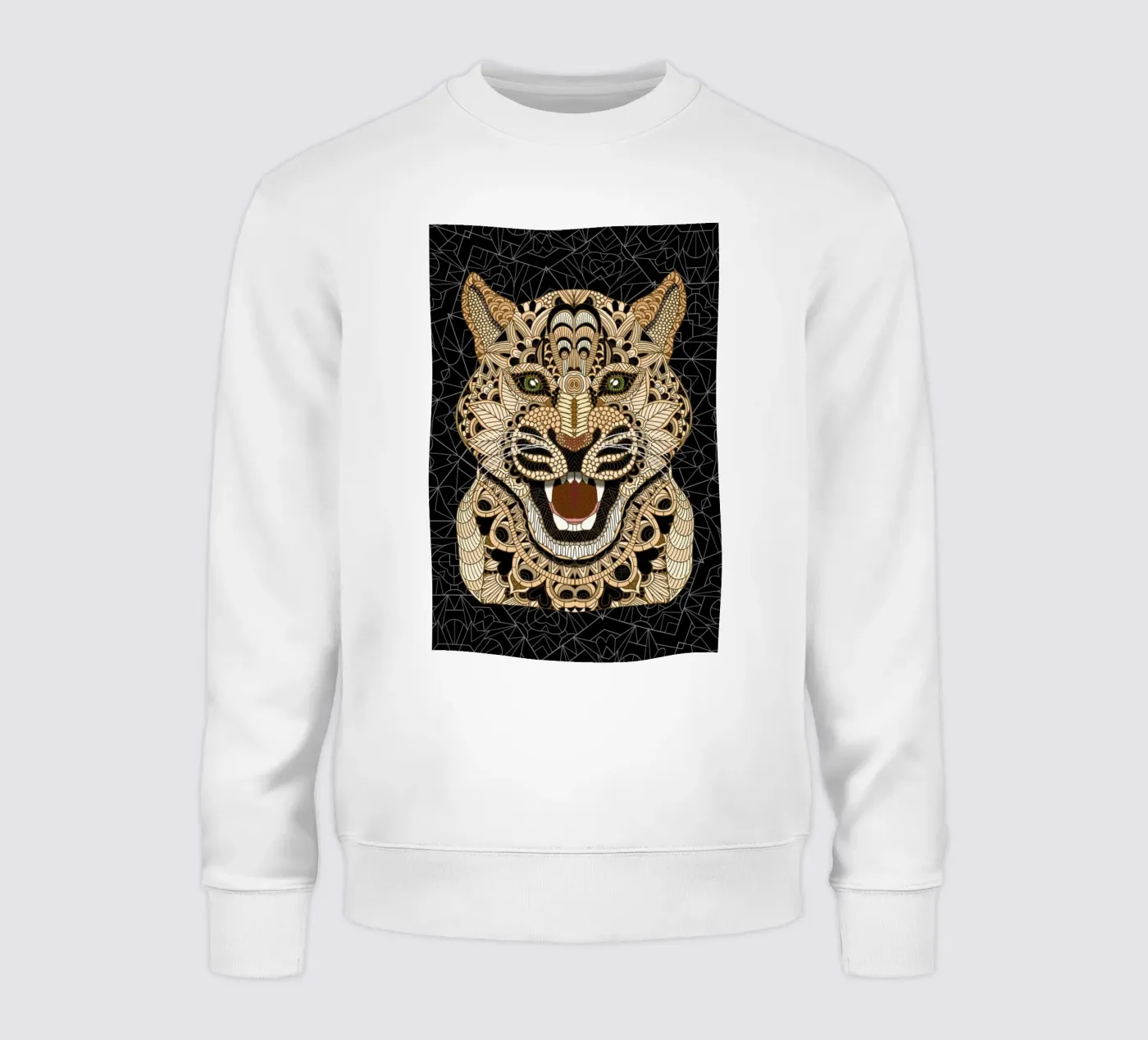 Leopard sweatshirt van Angelika Parker