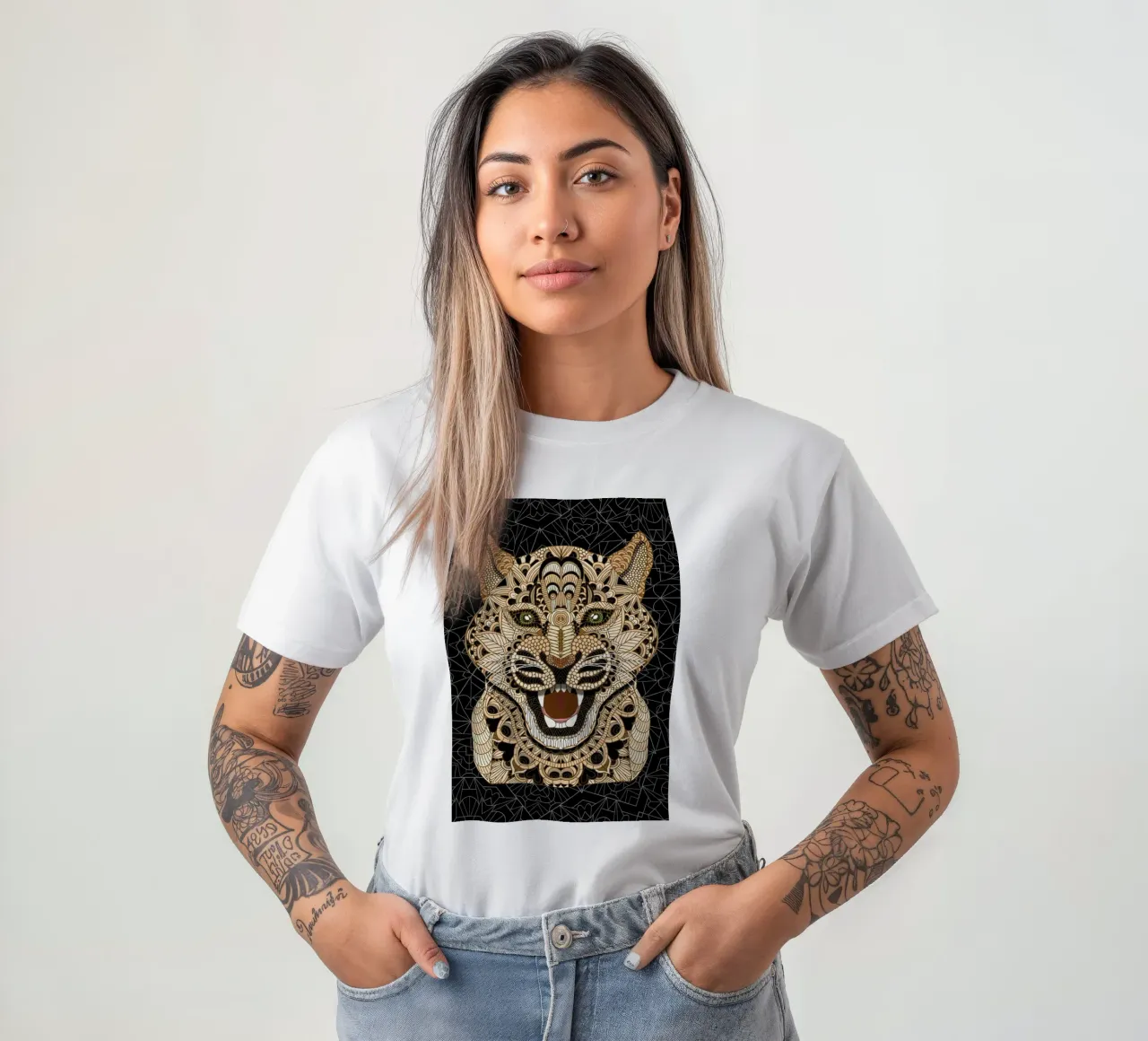 Leopard t-shirt da Angelika Parker