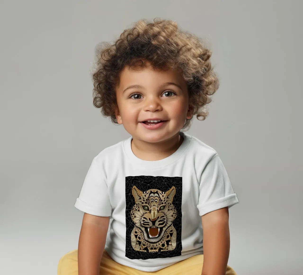 Leopard maglietta neonato da Angelika Parker