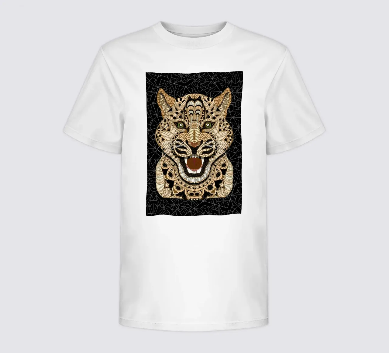 Leopard t-shirt bambini da Angelika Parker