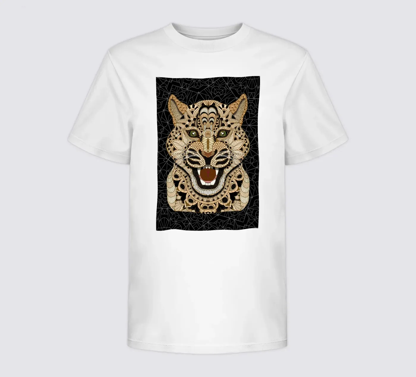 Leopard kinder t-shirt van Angelika Parker
