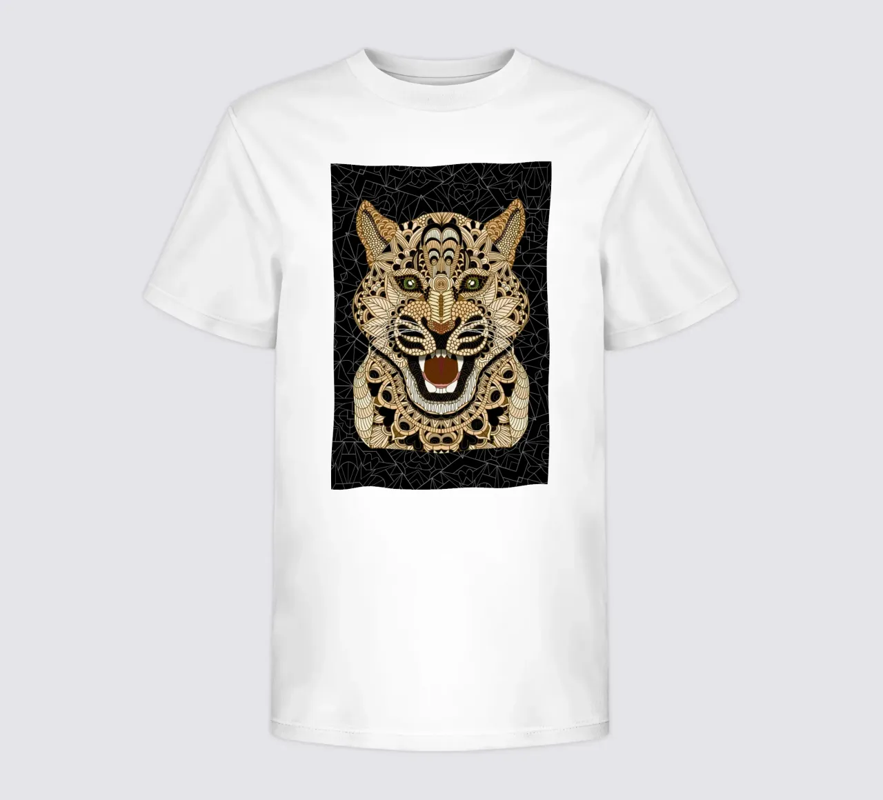 Leopard t-shirt bambini da Angelika Parker