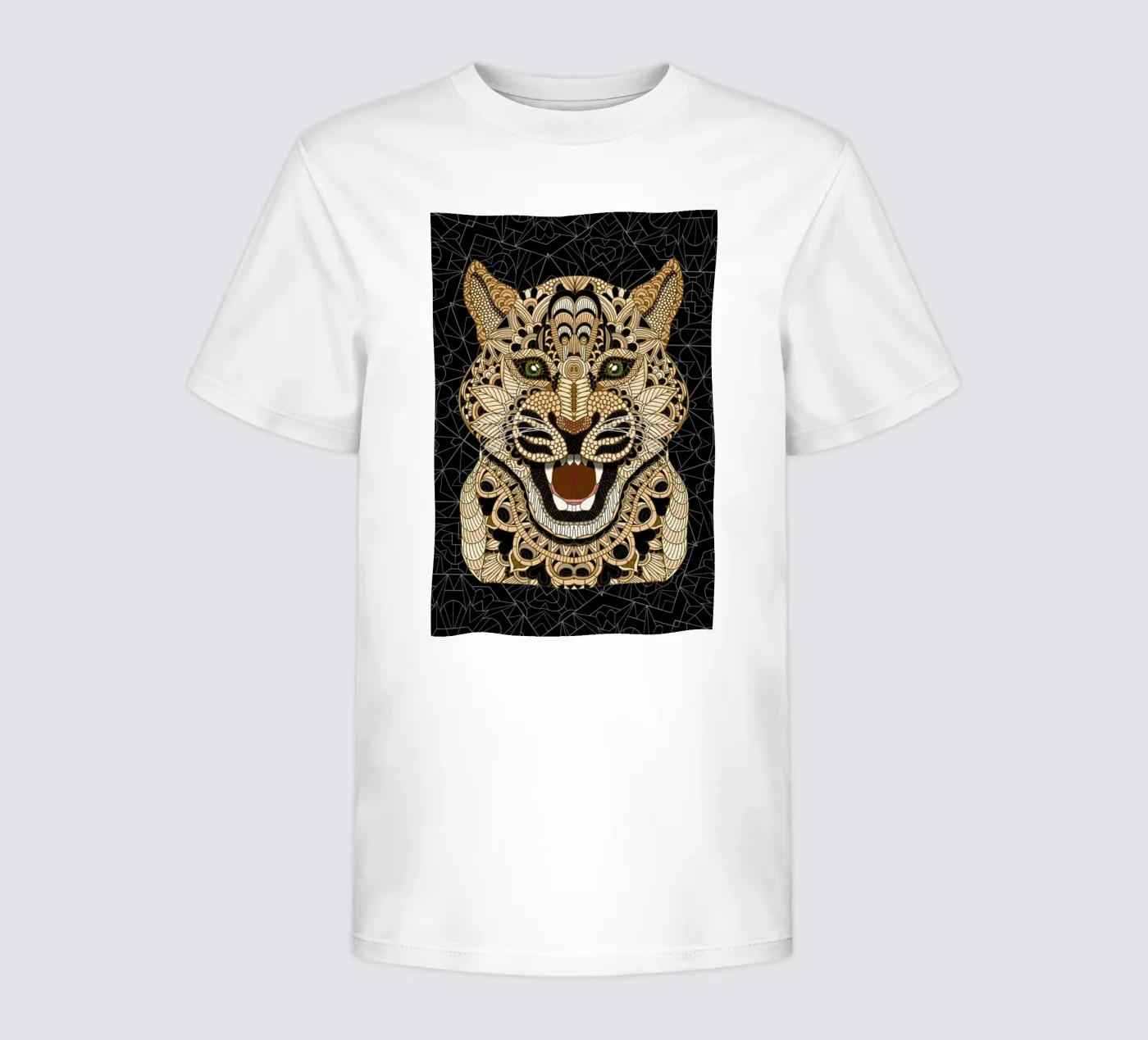 Leopard kinder t-shirt van Angelika Parker