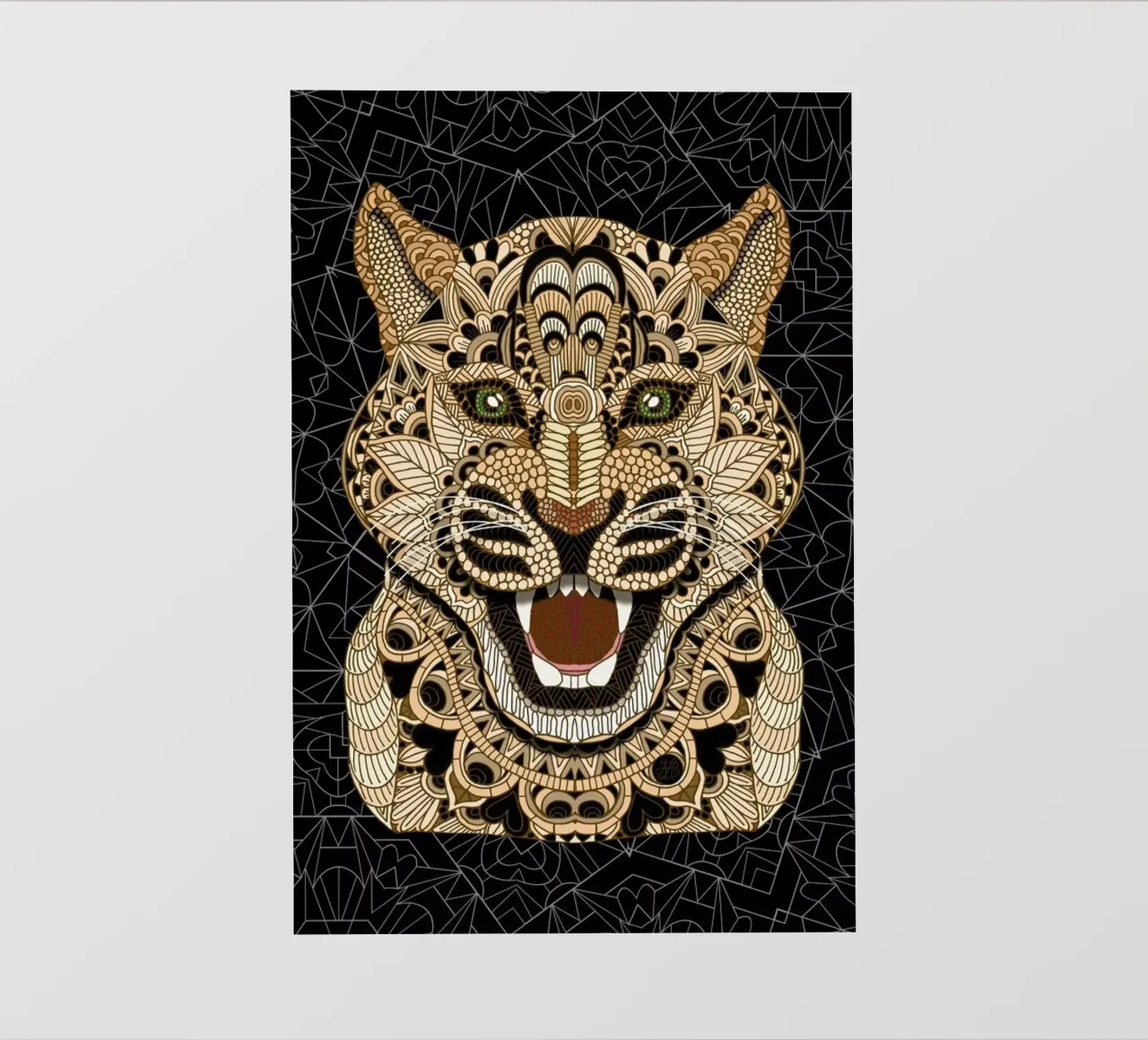 Leopard pellicola backlit da Angelika Parker