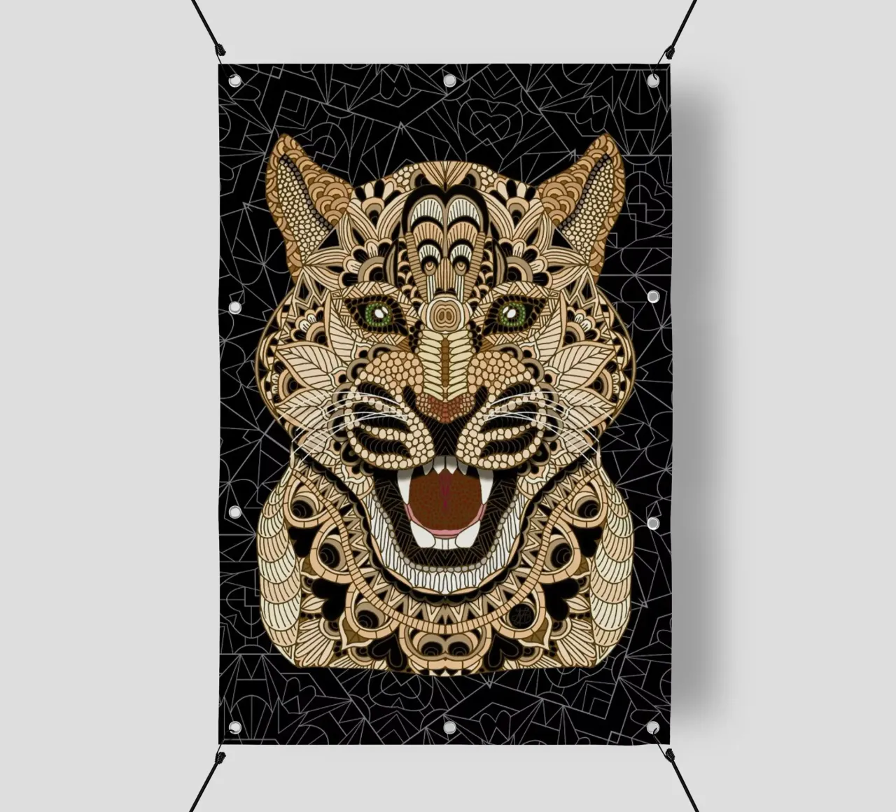 Leopard telo in pvc da Angelika Parker