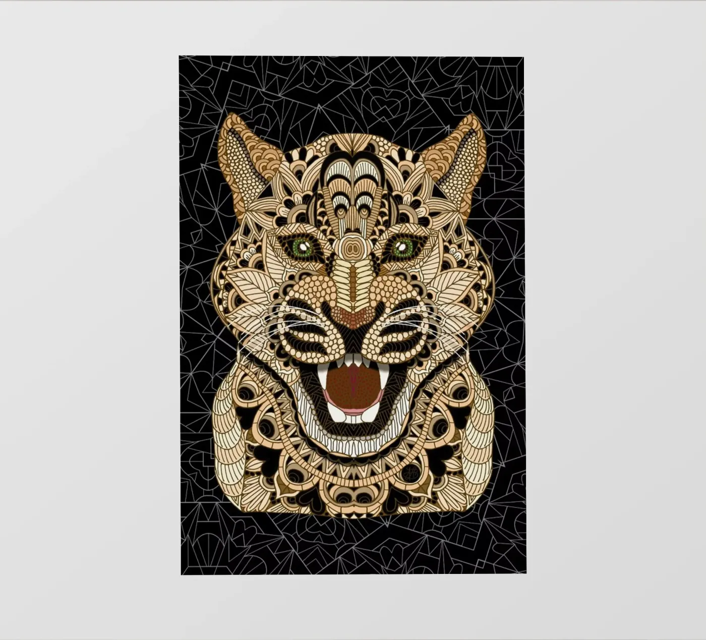 Leopard telo in pvc da Angelika Parker