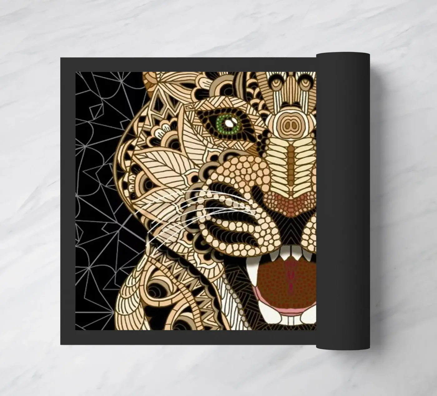 Leopard paillasson de Angelika Parker