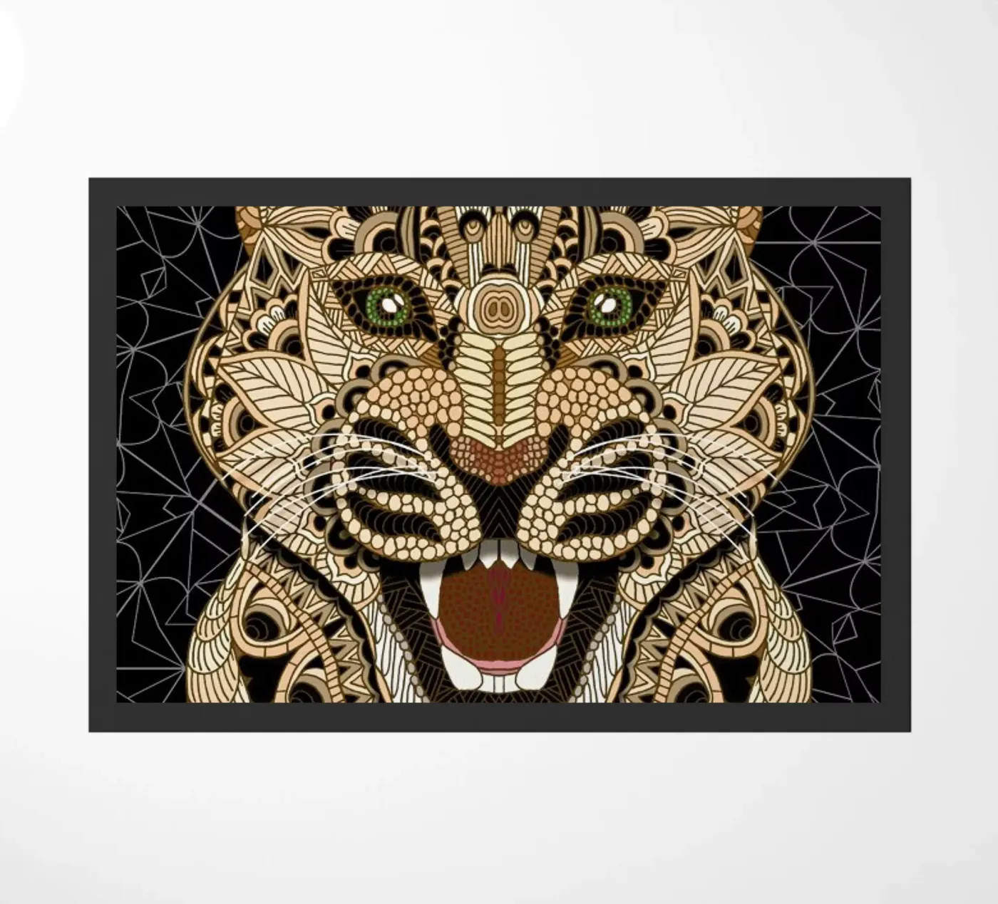 Leopard paillasson de Angelika Parker