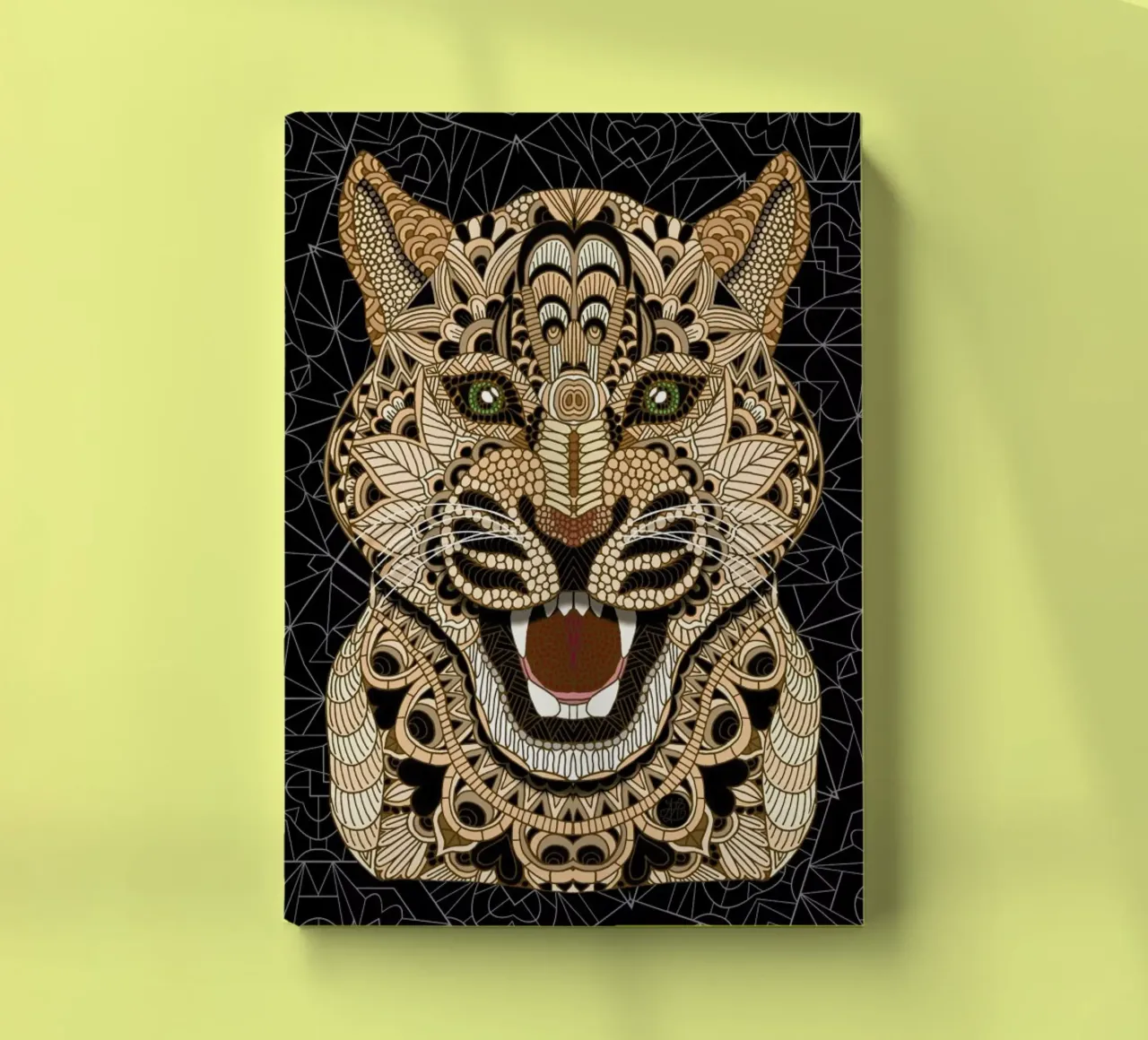 Leopard notebook by Angelika Parker