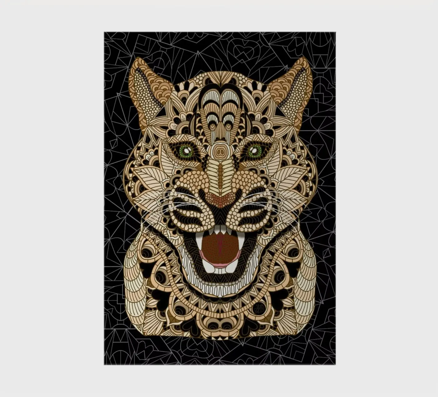 Leopard quaderno da Angelika Parker